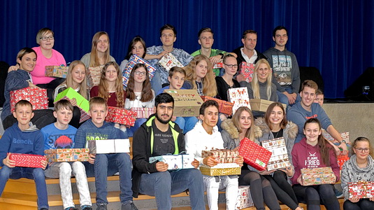 Weihnachten im Schuhkarton SEG Presse