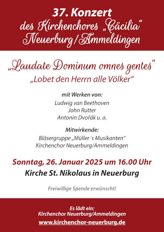 Jahreskonzert Kirchenchor 2025 small