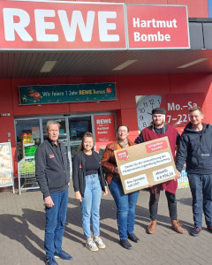 Rewe Leergut spenden