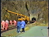 9 Gleisrueckbau 1990